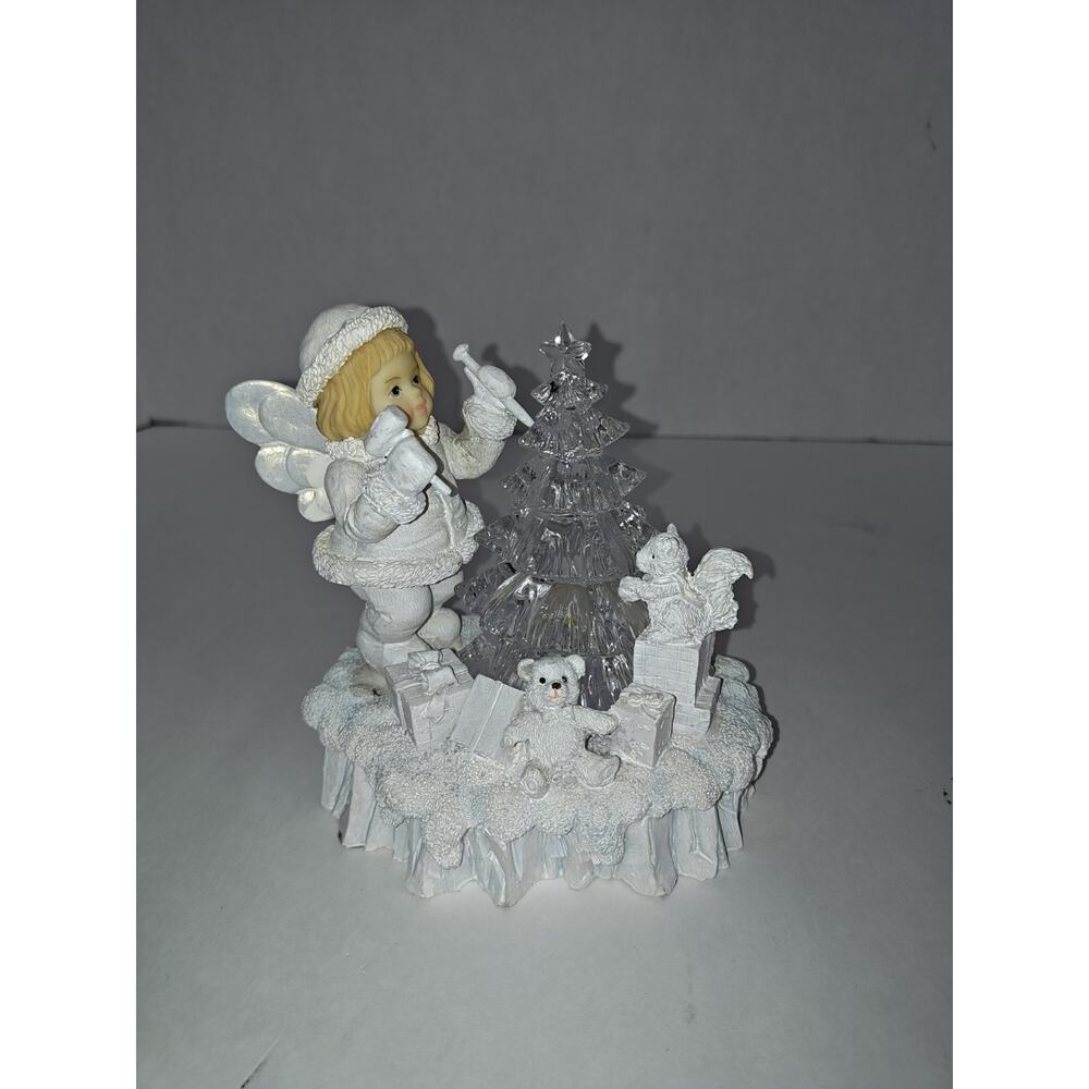 Vintage 1998 House of Lloyd Christmas Around the World Snow Drop's Tree Figurine - Picture 3 of 9